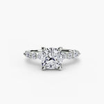 Solitaire with Marquise & Round Sides