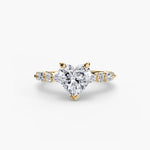 Solitaire with Marquise & Round Sides