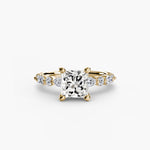 Solitaire with Marquise & Round Sides