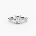 Solitaire with Marquise & Round Sides