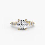 Solitaire with Marquise & Round Sides