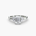 Solitaire with Marquise Accent sides