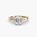 Solitaire with Marquise Accent sides