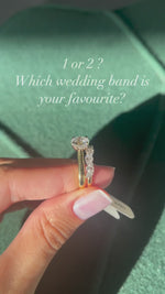 Pear and Round Lab Diamond Eternity Ring