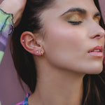 9ct Gold Single Small Hoop Earring