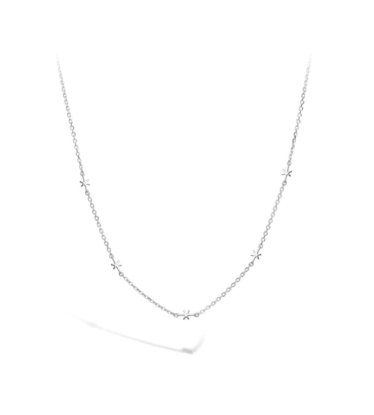 Silver Mini Star Necklace