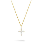 9ct Gold Cross Necklace