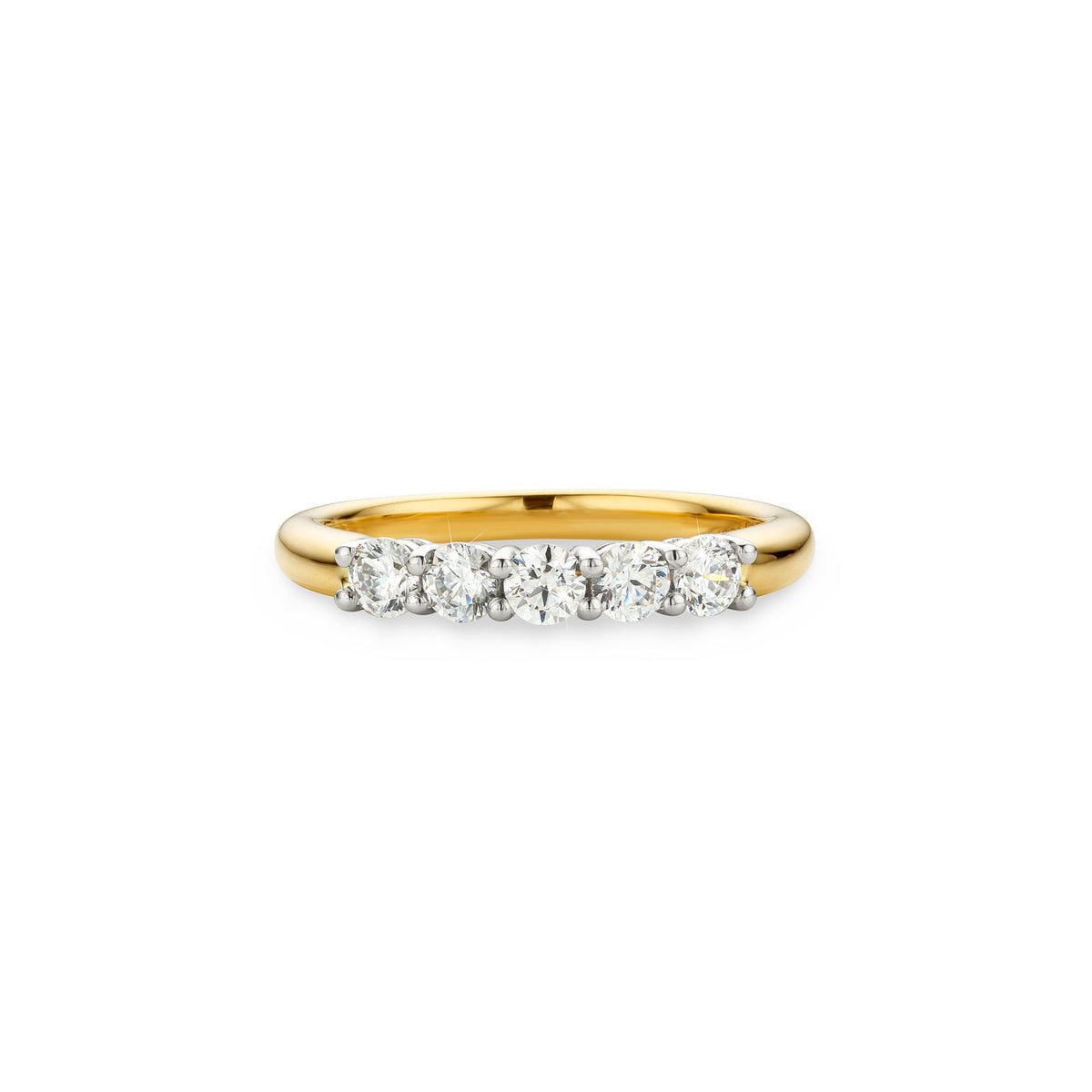 Lab Diamond 0.50ct Eternity Ring in 18ct Gold