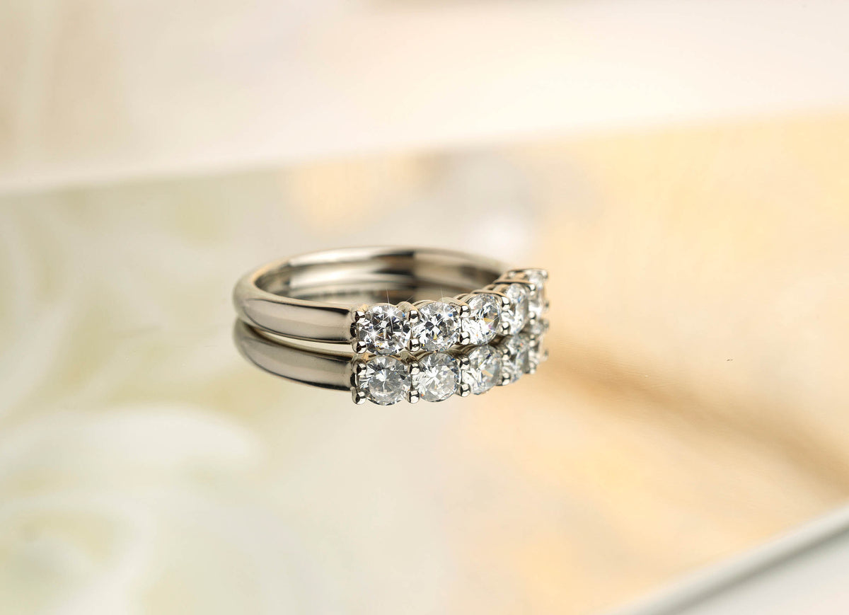.75ct Lab Diamond Eternity Ring in Platinum