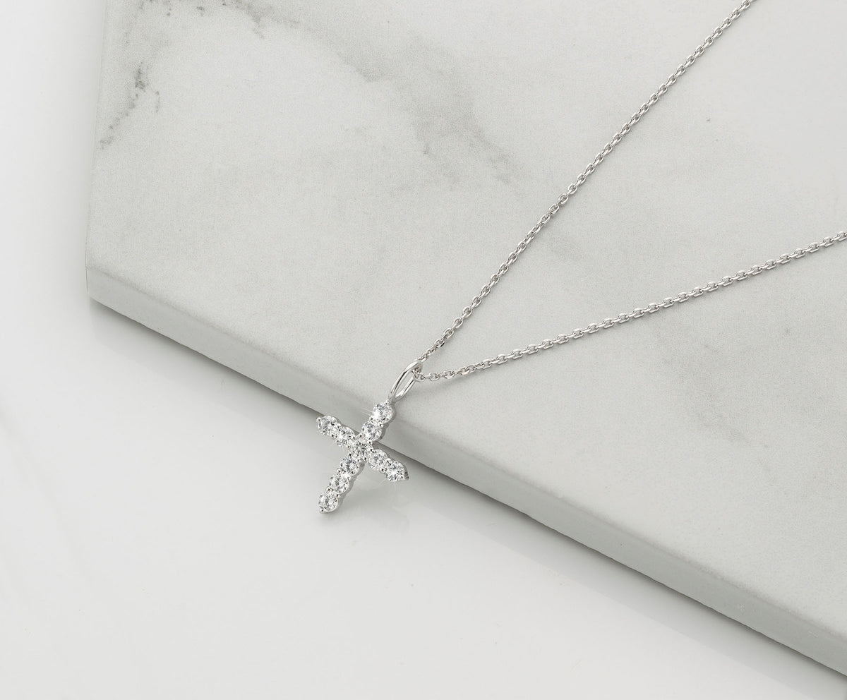 Silver Cross Necklace