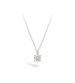 Cubic Zirconia Silver Necklace