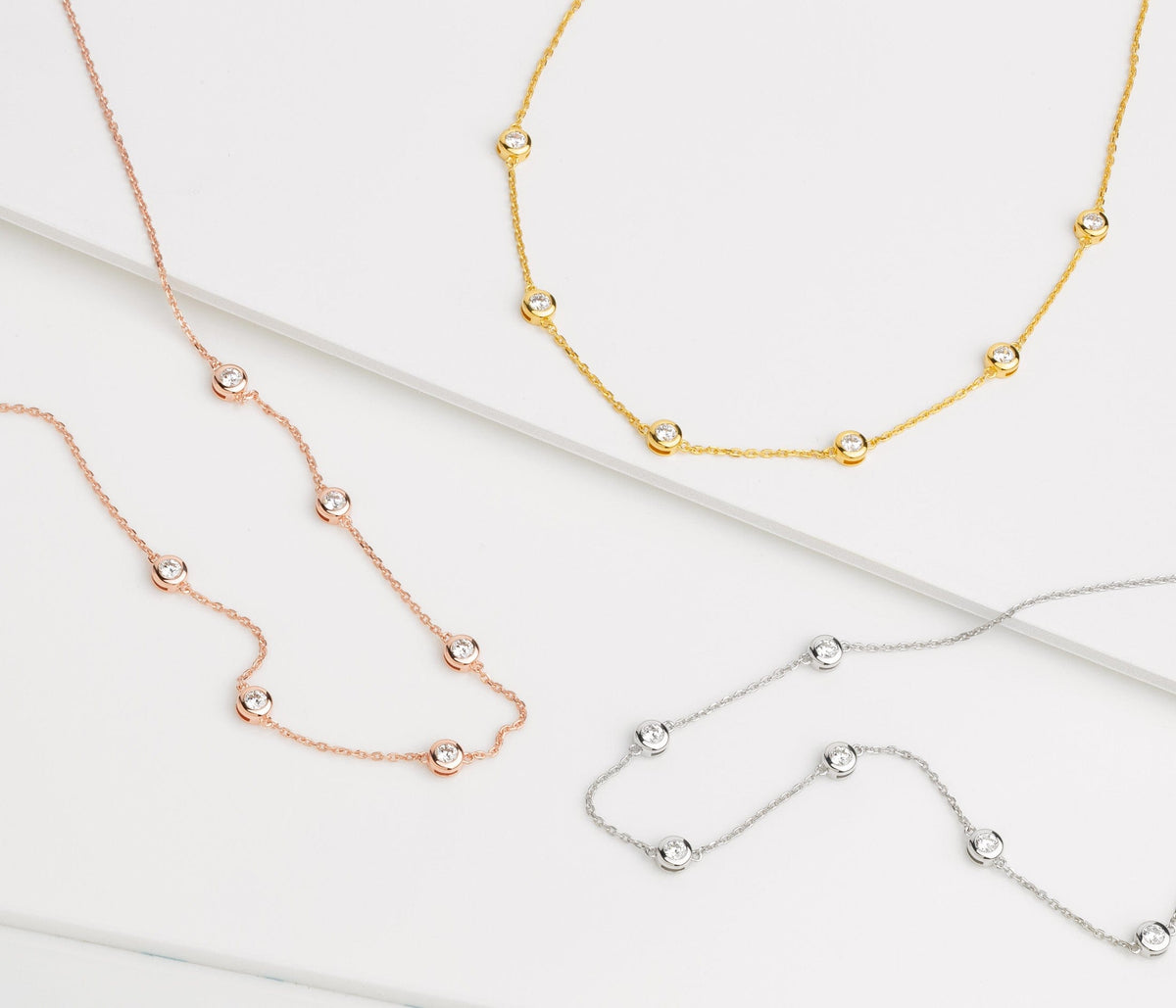 Lilywho Mini Dot Silver Necklace LW-N034-S