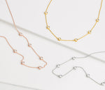 Lilywho Mini Dot Silver Necklace LW-N034-S