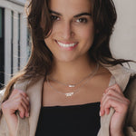 Silver Personalised Year Necklace