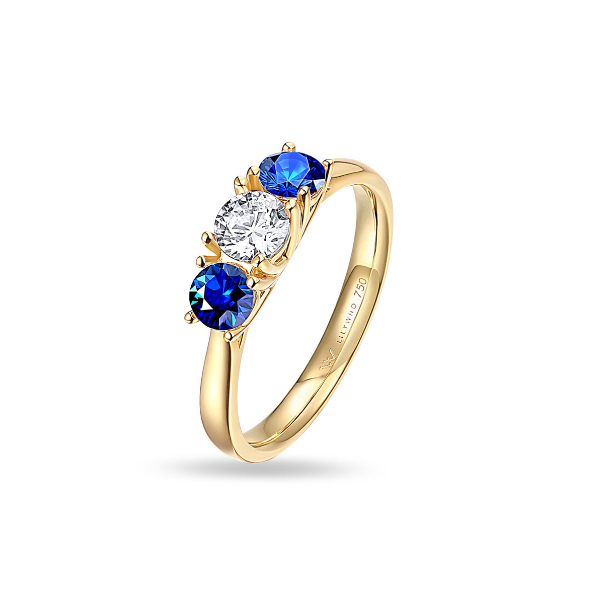 Sapphire & Diamond Ring