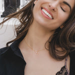 18ct Gold .30ct Lab Diamond Necklace