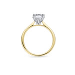 1.5ct Round 4 claw Lab Diamond Ring