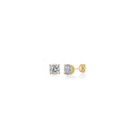 18ct Gold 1ct lab diamond earrings