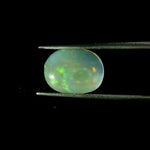 2.97ct Oval Natural Opal (Colour White, Clarity Moderately Included, Cut Cabochon)