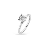 1ct Round Natural Diamond Ring Solitaire