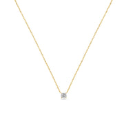 18ct Gold .30ct Lab Diamond Necklace