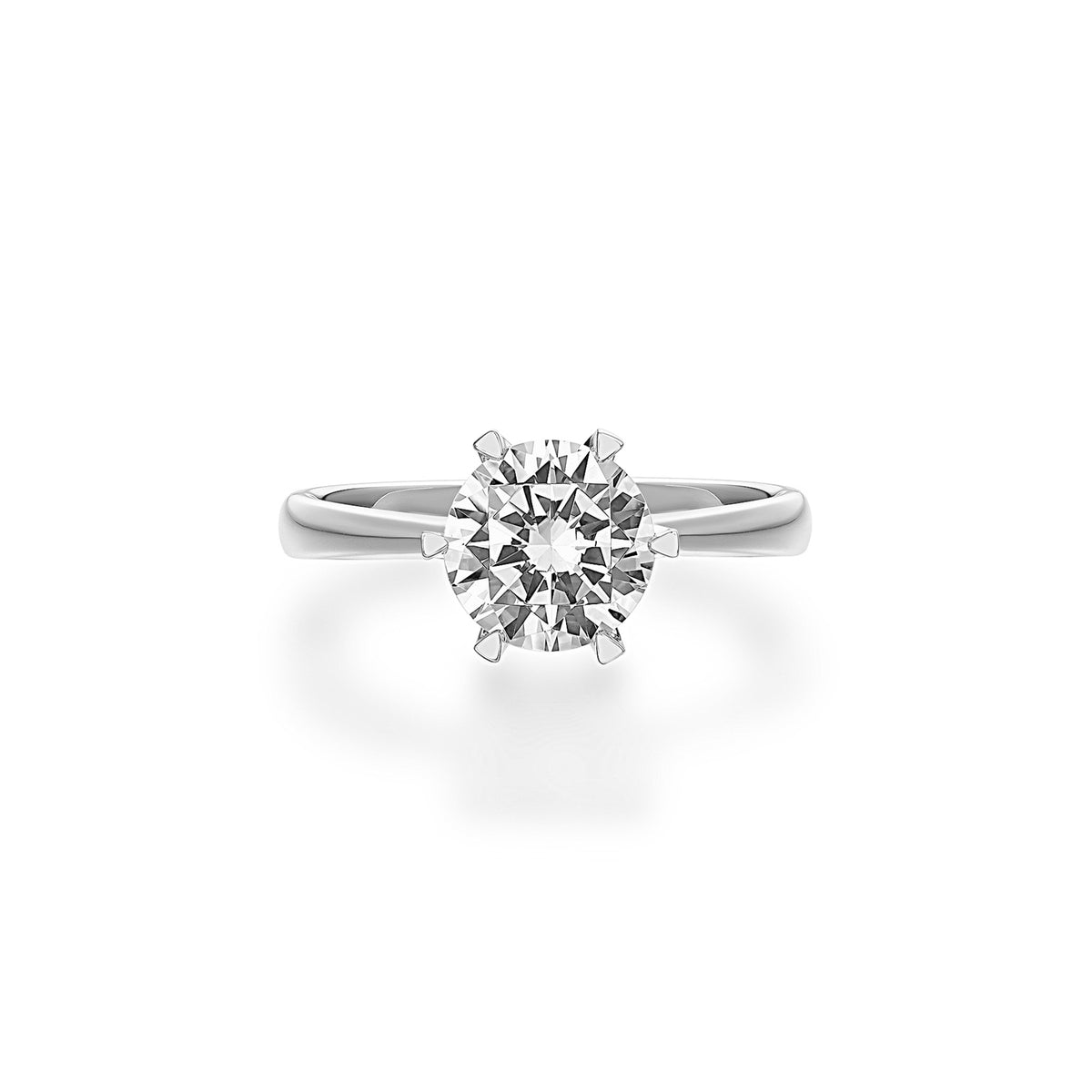 Round Solitaire 1.5ct Engagement Ring