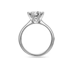 1.5ct Round Lab Diamond Solitaire Ring