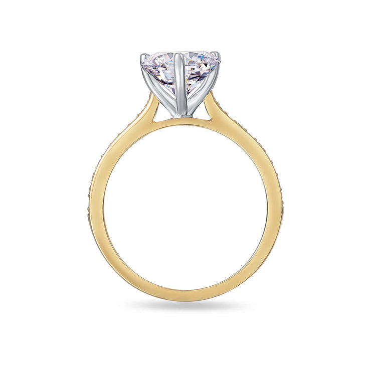 18ct Gold 1.65 ct Lab Diamond Engagement Ring