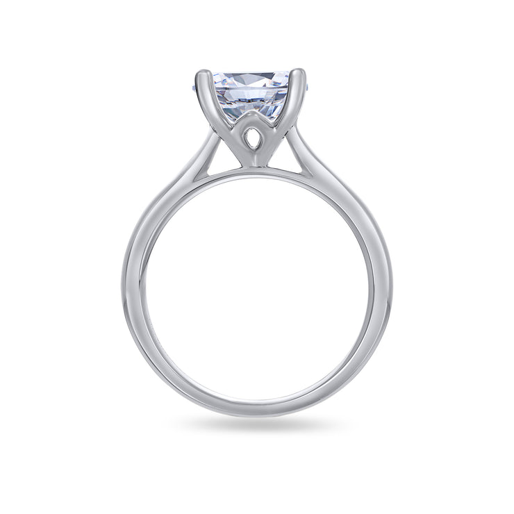 Oval Solitaire 2.5ct Lab Diamond Ring
