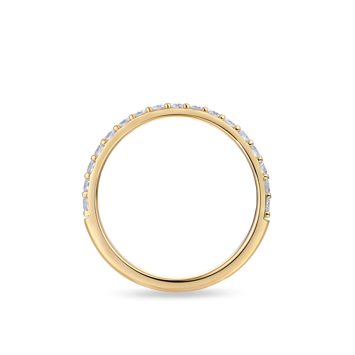 18ct Gold Lab Diamond Eternity Ring 0.40ct