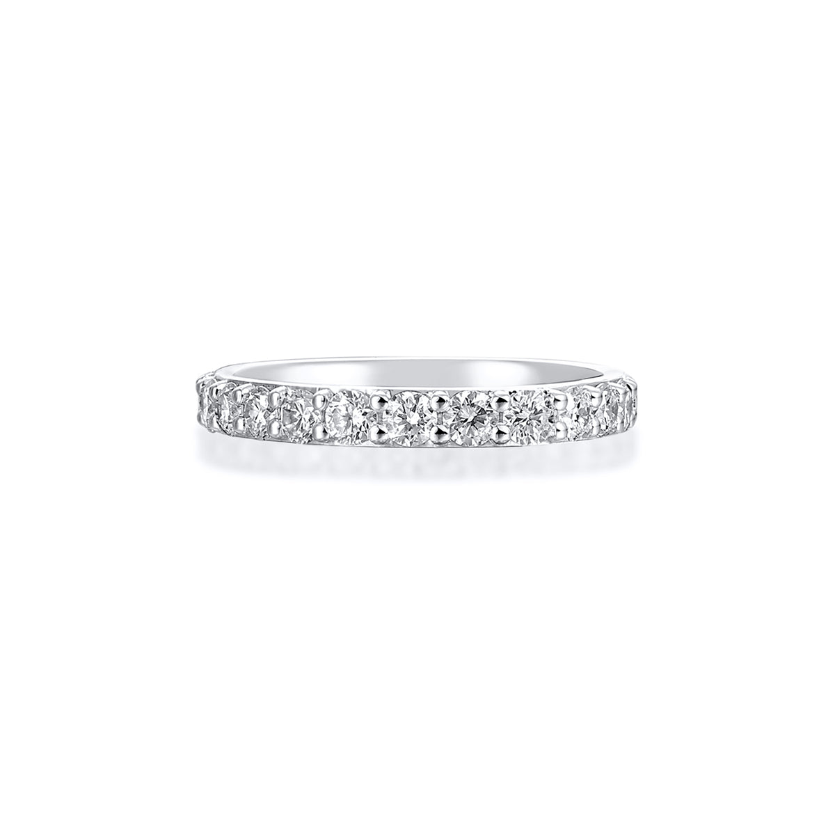 Platinum Lab Diamond Eternity Ring 0.78ct