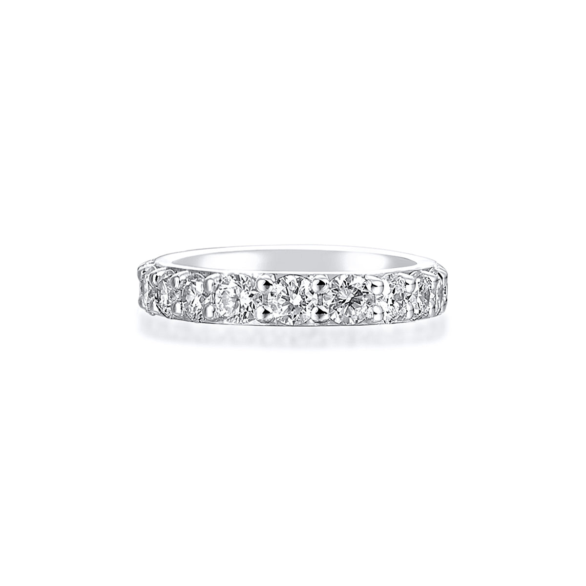 Platinum Lab Diamond Eternity Ring 1.18ct