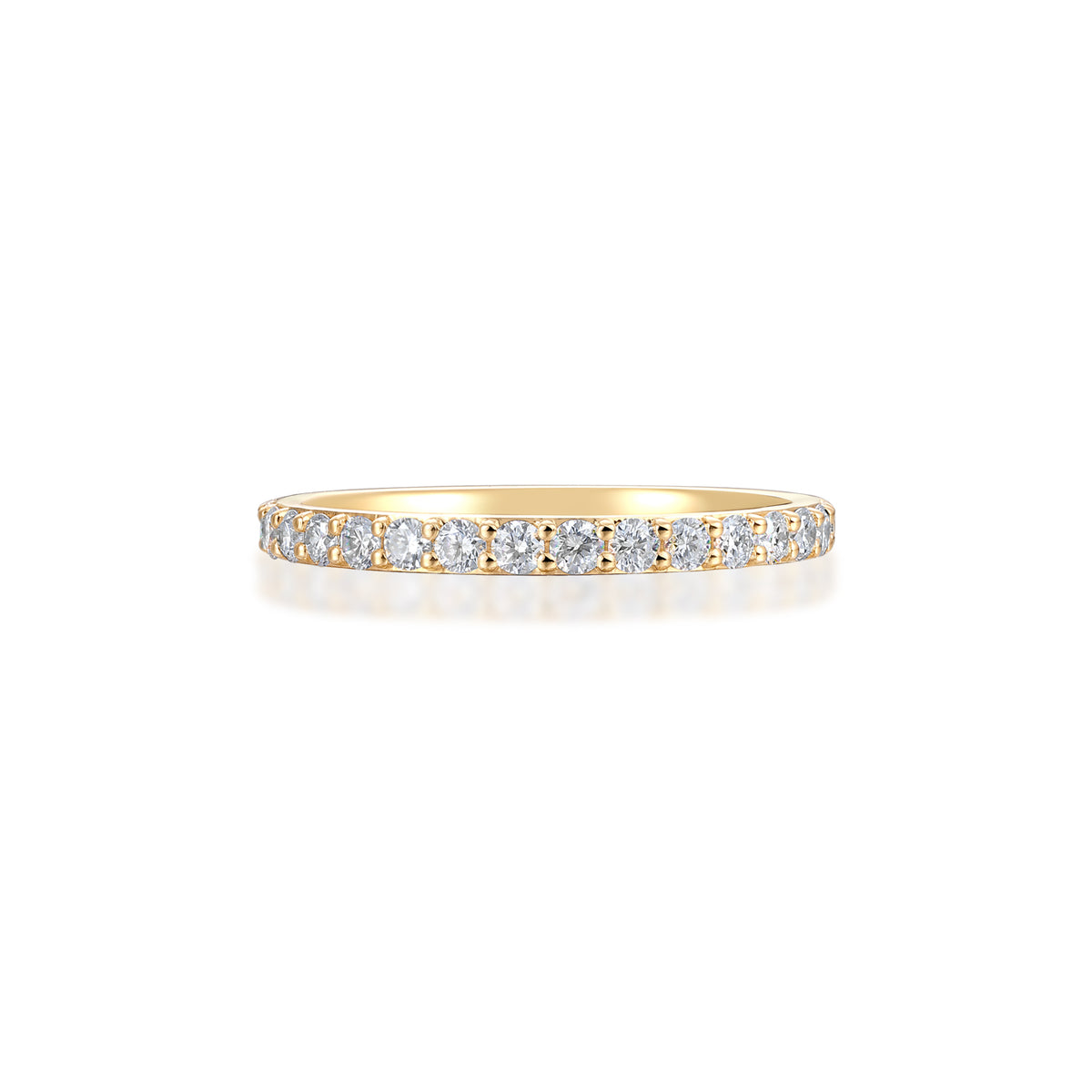 Natural Diamond Eternity Ring 0.40ct in 18ct Gold