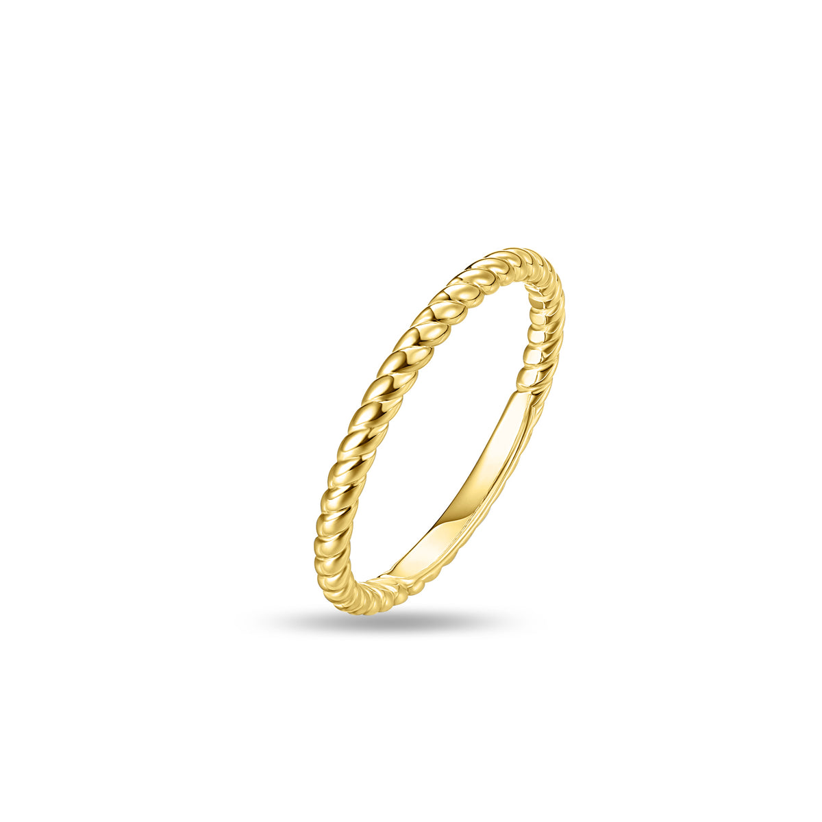 9ct Gold Rope Ring