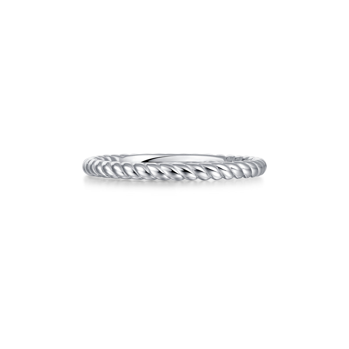 Silver Rope Ring