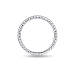 Silver Rope Ring
