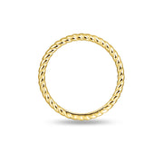 9ct Gold Rope Ring