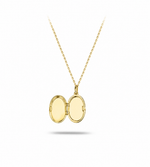 9ct gold Gold locket necklace 