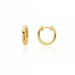 Large 9ct Gold Hoop Earrings