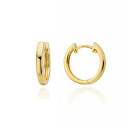 9ct Gold Medium Hoop Earrings