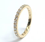 Natural Diamond Eternity Ring 0.40ct in 18ct Gold