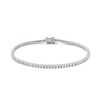 2.68ct Lab Diamond Tennis Bracelet in Platinum