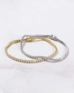 2.68ct Lab Diamond Tennis Bracelet in Platinum