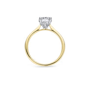 Round Solitaire 1ct Lab Diamond Ring.