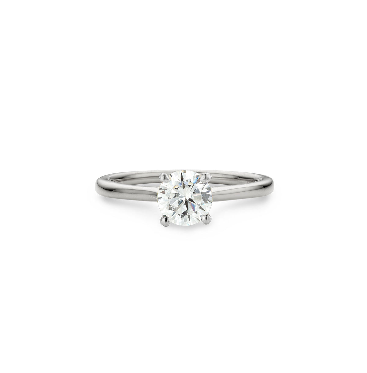 .75ct Round Natural Diamond Solitaire Ring