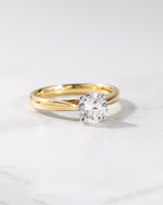 Round Solitaire 1ct Lab Diamond Ring