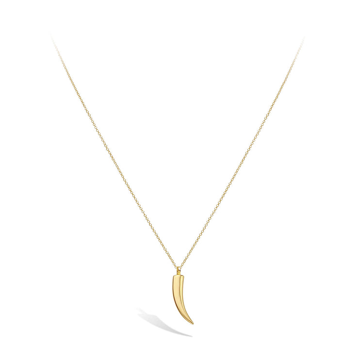 9ct Gold Horn of Live Necklace