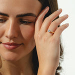 Round Solitaire 1ct Lab Diamond Ring in 18ct Yellow Gold