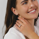 18ct Gold 3 Stone Lab Diamond Ring 2.25ct