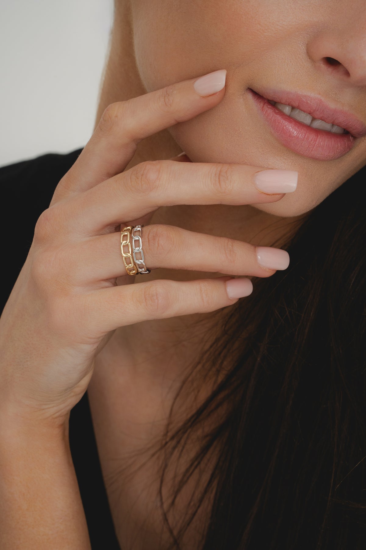 Silver Chain Ring